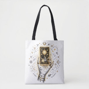 Bolsa Tote A Carta Taro da Estrela Arte Celestial Mística Glo