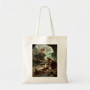 Bolsa Tote A caverna da tempestade Ninfa, 1903 (óleo em