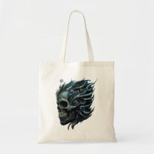 A Chama da Vida: Um Design de Caveira.