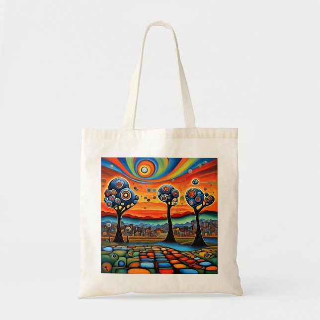 Bolsa Tote A Cidade Distante (Frente)