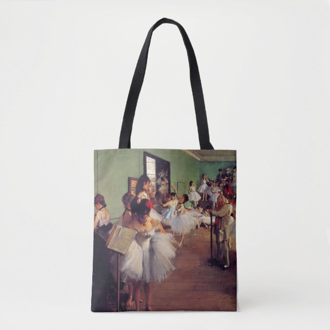 Bolsa Tote A classe de dança de Edgar Degas (Frente)