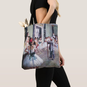 Bolsa Tote A classe de dança por Edgar Degas, arte do balé