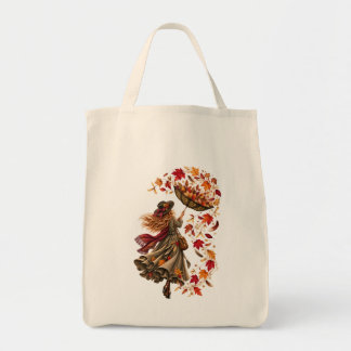 Bolsa Tote A Colecionadora de Vento – Mulher Caprichosa de Ou