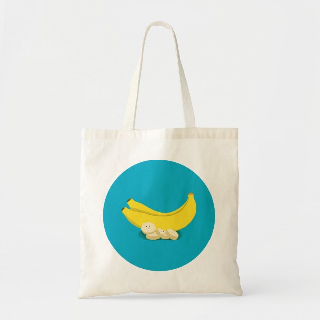 BOLSA TOTE A COMIDA - BANANA (Frente)