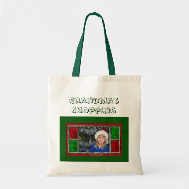 Bolsa Tote A compra da avó (Frente)