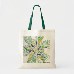 Bolsa Tote A cor de água floresce o No1