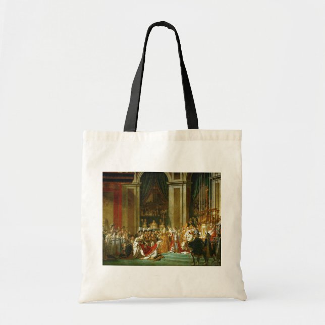 Bolsa Tote A coroação de Napoleão, Jacques-Louis David (Frente)
