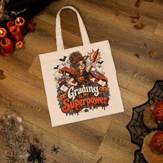 Bolsa Tote A Correção é Minha Superpotência Presente de Hallo