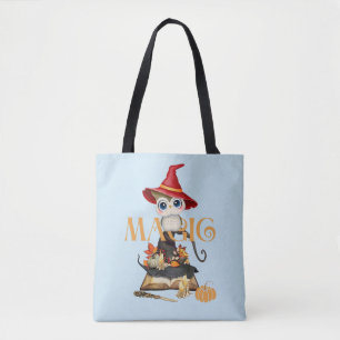 Bolsa Tote A Coruja Mágica É Pensada Personalizada