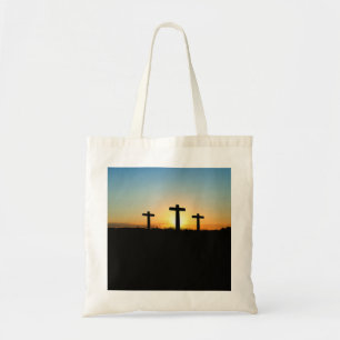 Bolsa Tote A Crucificação Atravessa ao Sol