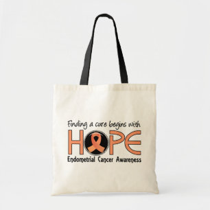 Bolsa Tote A cura começa com o cancer Endometrial da