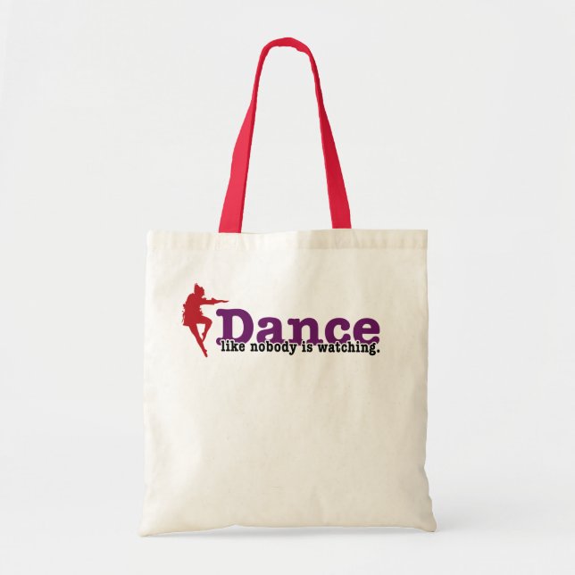 Bolsa Tote A dança como ninguém está olhando (Frente)