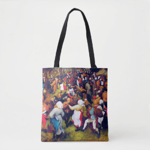 Bolsa Tote A dança do casamento, Pieter Bruegel