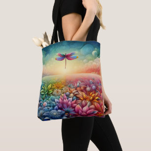 Bolsa Tote A dança do Dragonfly