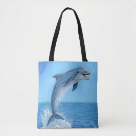 Bolsa Tote A Dança Silenciosa do Golfinho