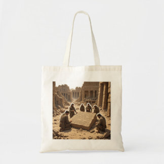 Bolsa Tote A Descoberta da Pedra de Roseta (1799)