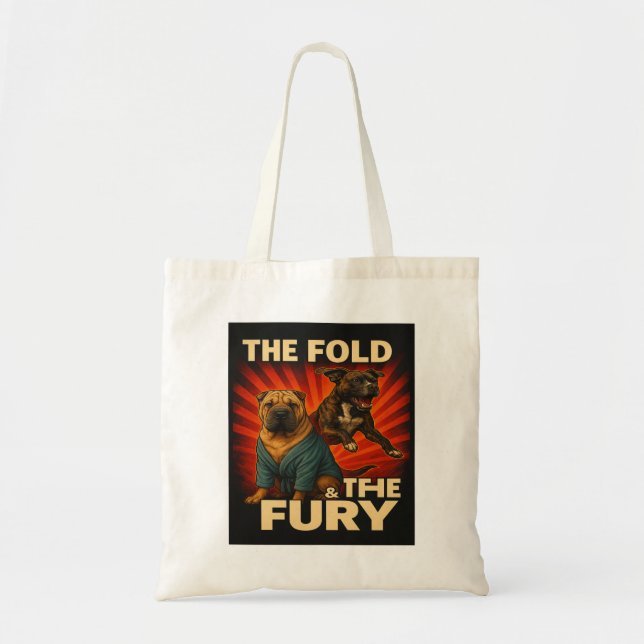 Bolsa Tote A Dobragem e a Fúria (Frente)