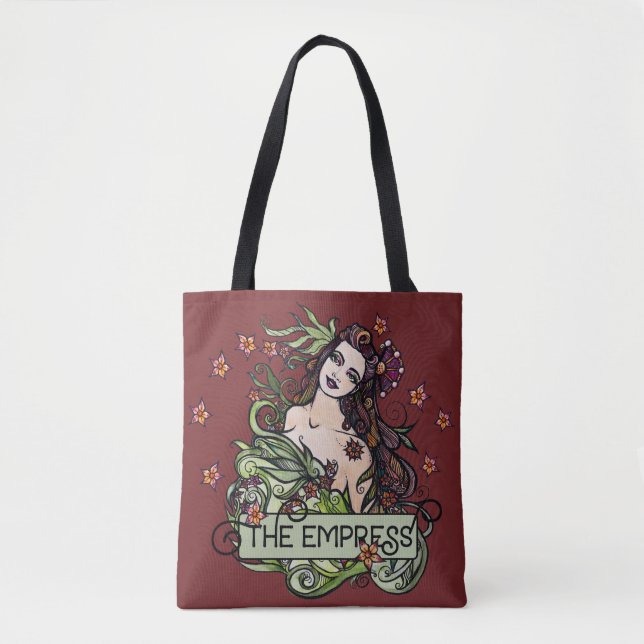 Bolsa Tote A Empress Tarot Card (Frente)