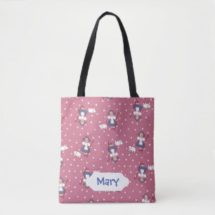 Bolsa Tote A espreitadela/Mary da BO teve o design pequeno do