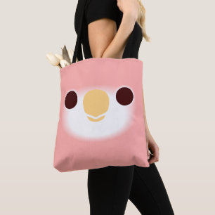 Bolsa Tote A face de um papagaio de Rubino Bourke