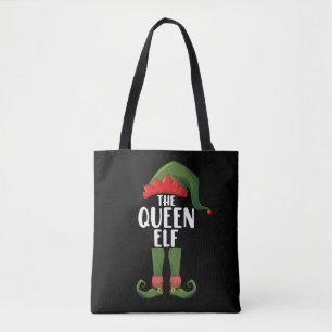 Bolsa Tote A Fada Rainha Correspondência Família Natal Mulher