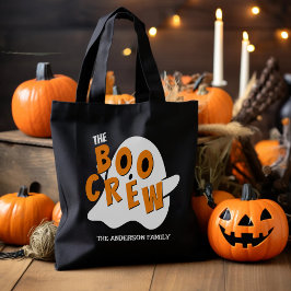 Bolsa Tote A família Boo Crew Ghost é negra
