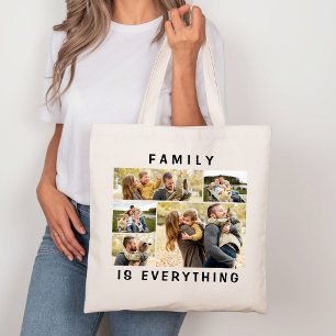 Bolsa Tote A Família é Tudo 5 Fotos Família