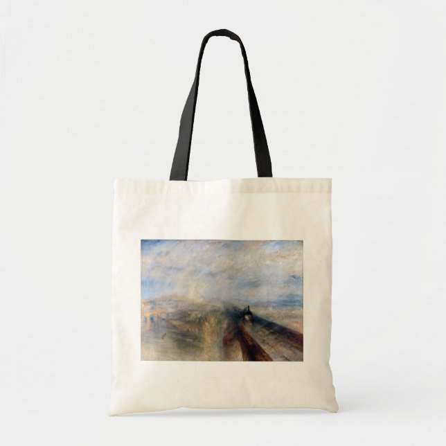 Bolsa Tote A ferrovia ocidental Excelente, William Turner, 18 (Frente)
