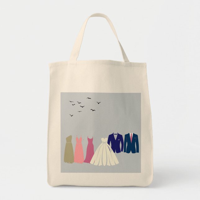Bolsa Tote A Festa de Casamento (Frente)