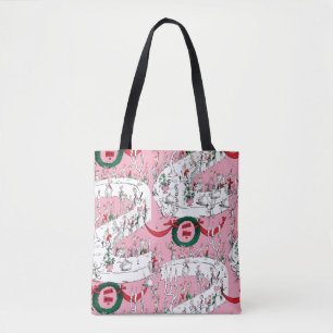 Bolsa Tote A Festa de Natal Alegre dos Whos