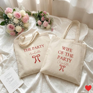 Bolsa Tote A Festa Despedida de Solteira Dama de Honra