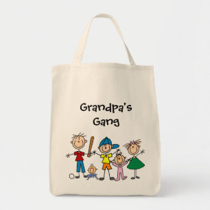 Bolsa Tote A figura personalizada da vara caçoa a sacola da