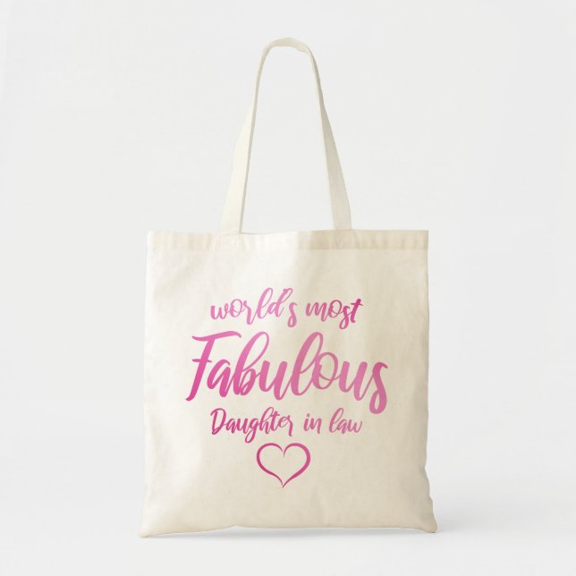 Bolsa Tote A Filha Mais Fabulosa Do Mundo Na Lei (Frente)