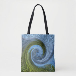 Bolsa Tote A floresta pelo lago….