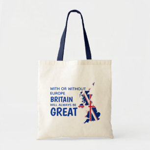 Bolsa Tote A Grã-Bretanha será sempre o Excelente BREXIT EURO