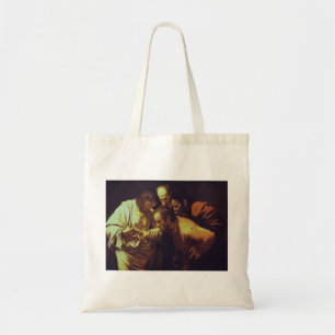 Bolsa Tote A Incredulidade de São Tomé por Caravaggio