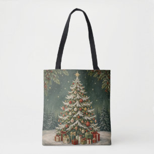 Bolsa Tote A Joia da Coroa da Floresta de Inverno