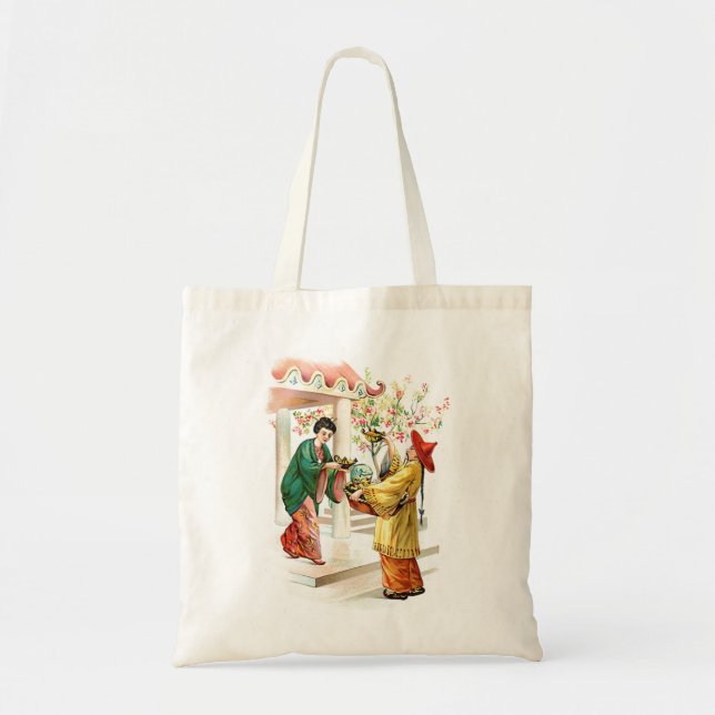 Bolsa Tote A lâmpada de Aladdin (Frente)