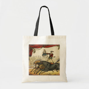 Bolsa Tote A Lei De Dois Cavalos, Circo, Circo, Circa 1874.