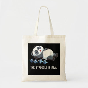 Bolsa Tote A luta é o levantamento de peso real do Panda