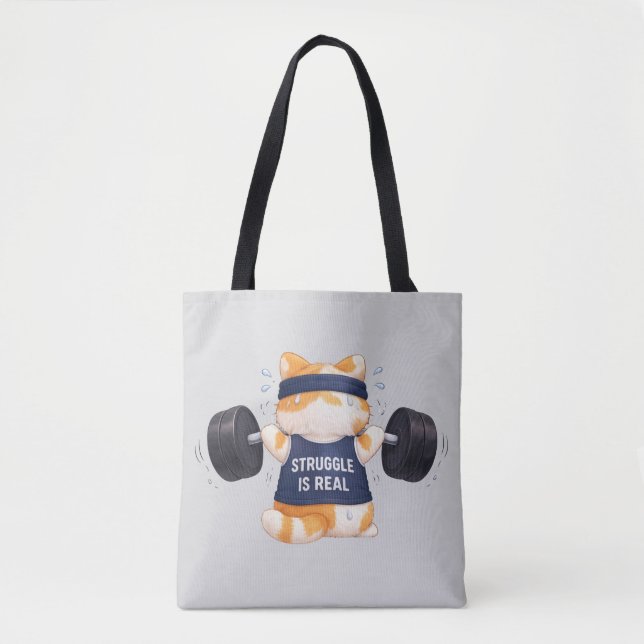 Bolsa Tote A luta é Real (Frente)