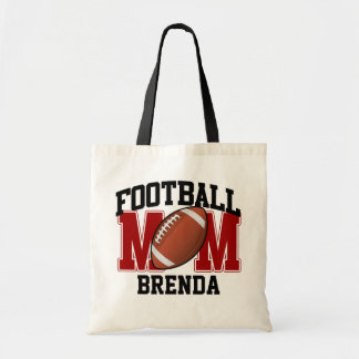 Bolsa Tote A Mãe de Futebol Personalizada (vermelha)