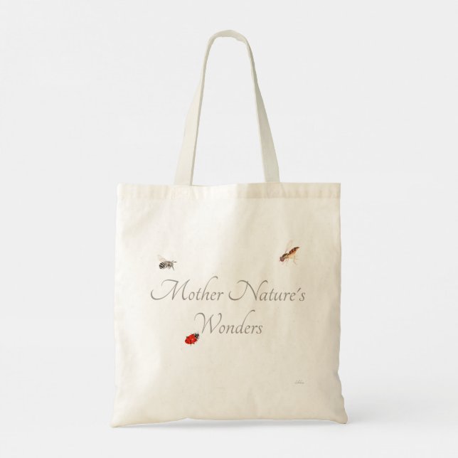 Bolsa Tote A Mãe Natureza Maravilha de Tote (Verso)