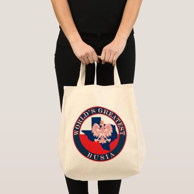 Bolsa Tote A maior busia do mundo (Frente (produto))