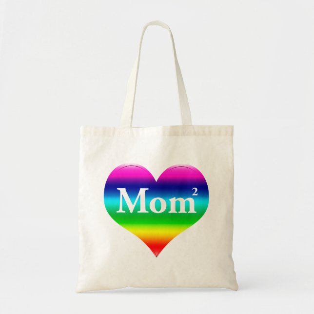 Bolsa Tote A mamã alegre esquadrou LGBT (Frente)