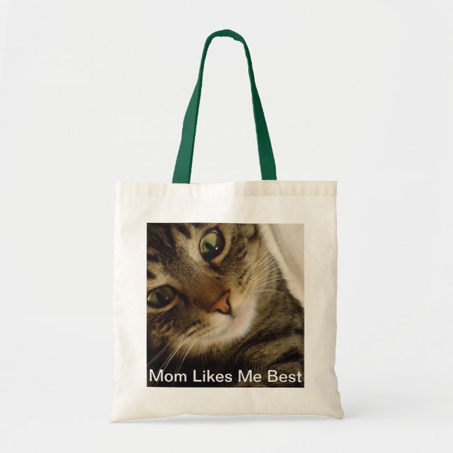 Bolsa Tote A mamã gosta de me melhor (Frente)