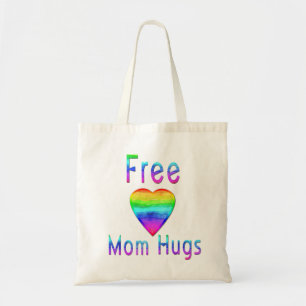 Bolsa Tote A mamã livre abraça o apoio de LGBTQ