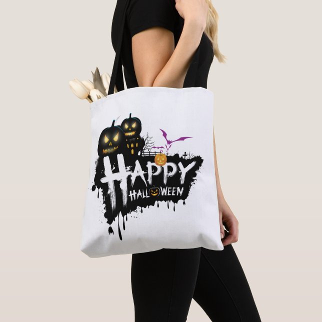 Bolsa Tote A melhor barra de ferramentas do Halloween de Desi (Close Up)