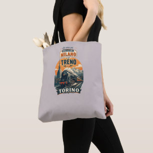 Bolsa Tote A Melhor Coisa Sobre Milão É O Trem Para Turim