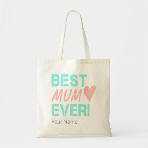 Bolsa Tote A Melhor Mãe Alguma Vez Vintage Mãe Coração Para D